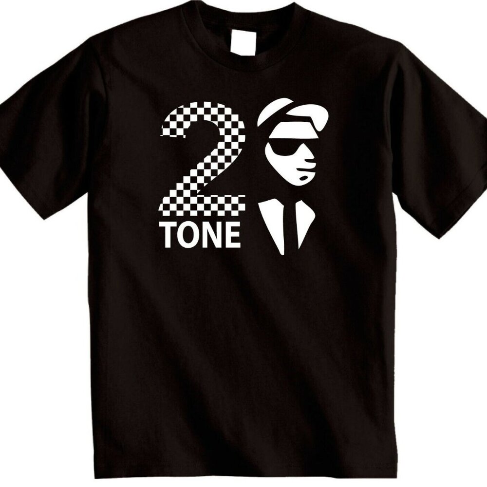 The Specials 2Tone T-Shirt Ska Two Tone Rude Boy Music Band Fan Tee 89